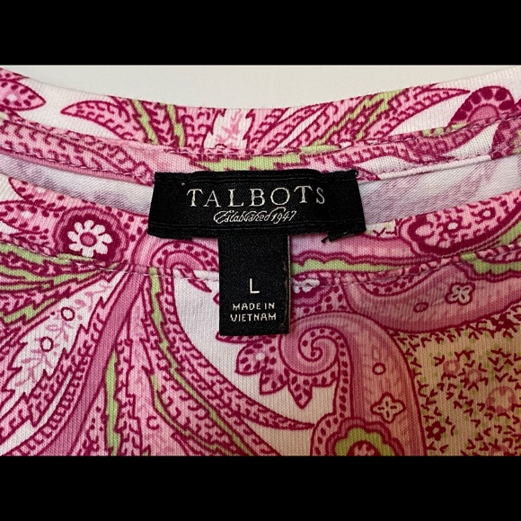 TALBOT’S  SLEEVELESS TOP  (Size: L) - Picture 3 of 5